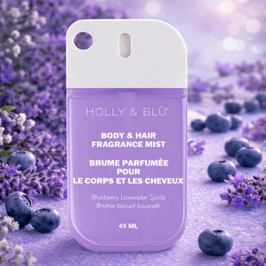 Brume parfumée pour le corps et les cheveux- Bleuet Lavanade