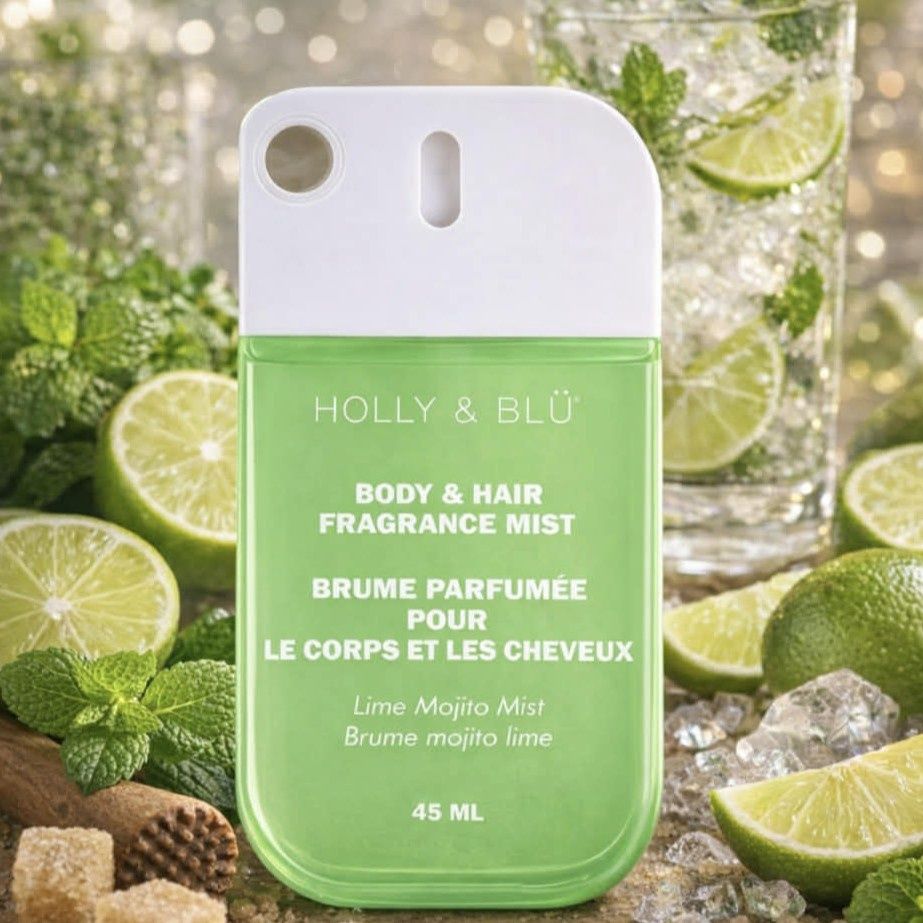 Brume parfumée pour le corps et les cheveux- Mojito lime