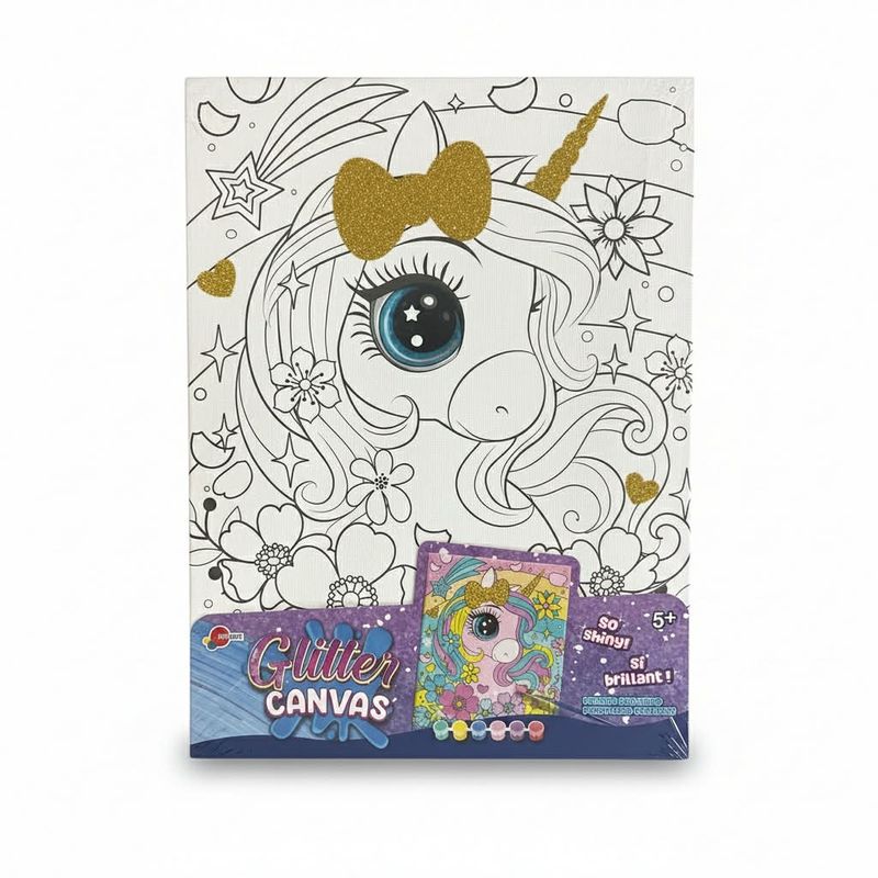 Ensemble canvas à peinture- Licorne