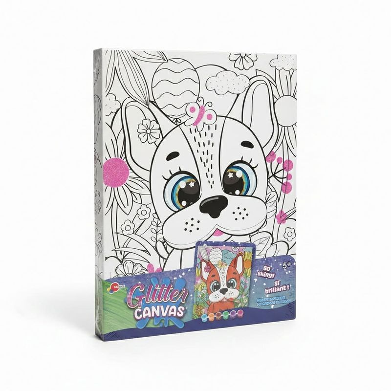Ensemble canvas à peinture- Chien