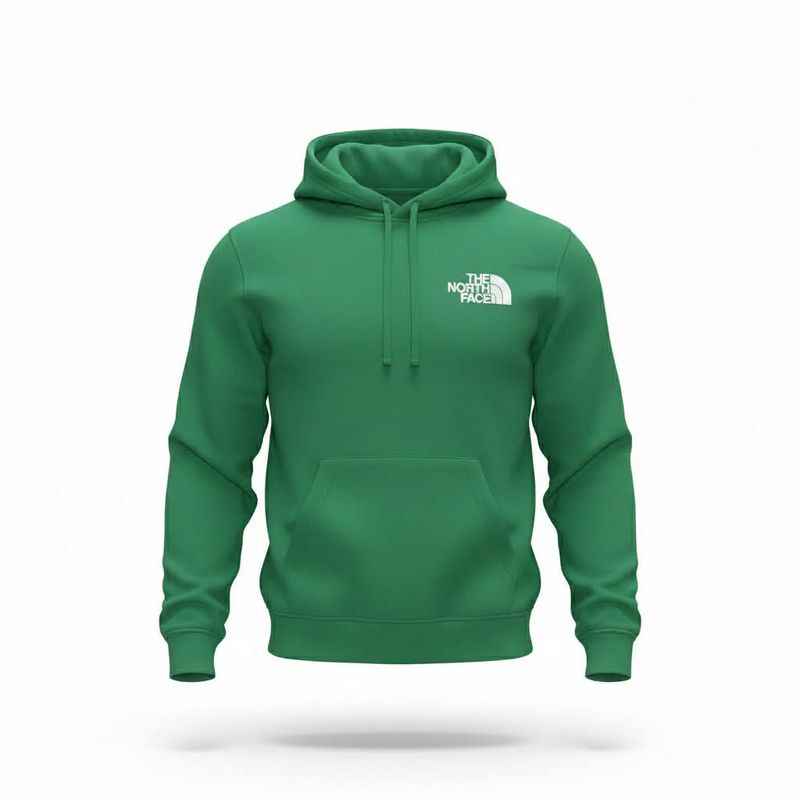 Hoodie The North Face Logo Brodé- Vert- Medium