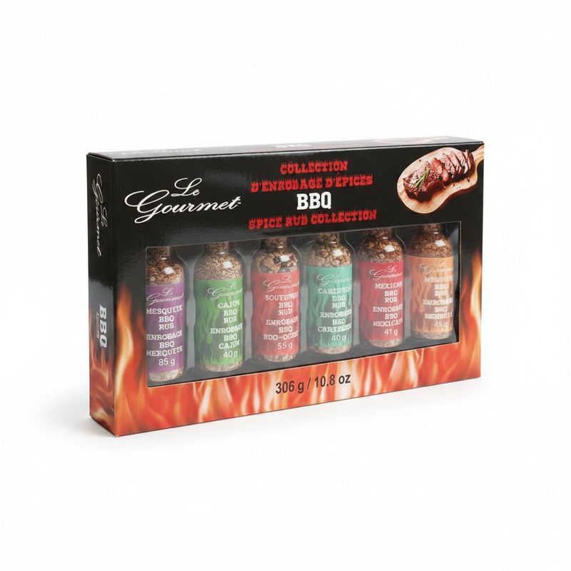 Collection d'épices à frotter BBQ