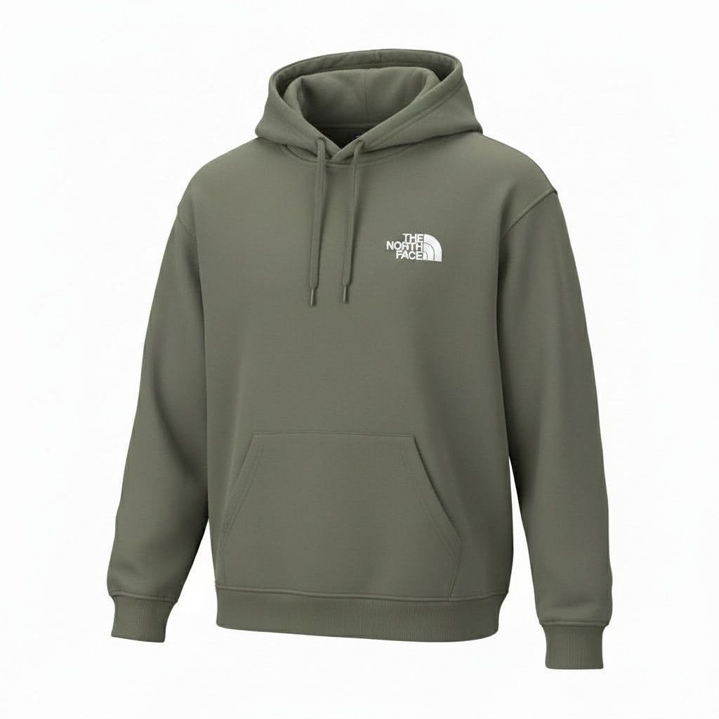 Hoodie The North Face Logo Brodé- Kaki- 2X-Large