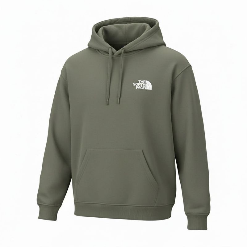 Hoodie The North Face Logo Brodé- Kaki- 2X-Large