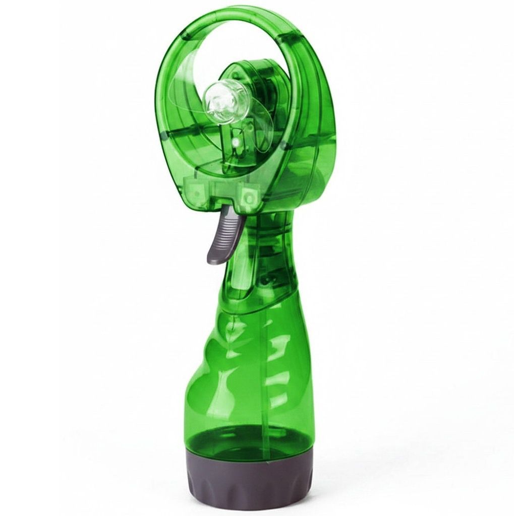 ventilateur avec bruine rafraîchissante- Vert