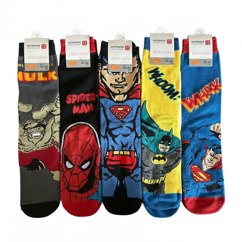 Lot de 5 Paires de bas- Marvel