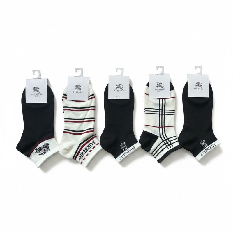 Lot de 5 paires de bas- Burberry