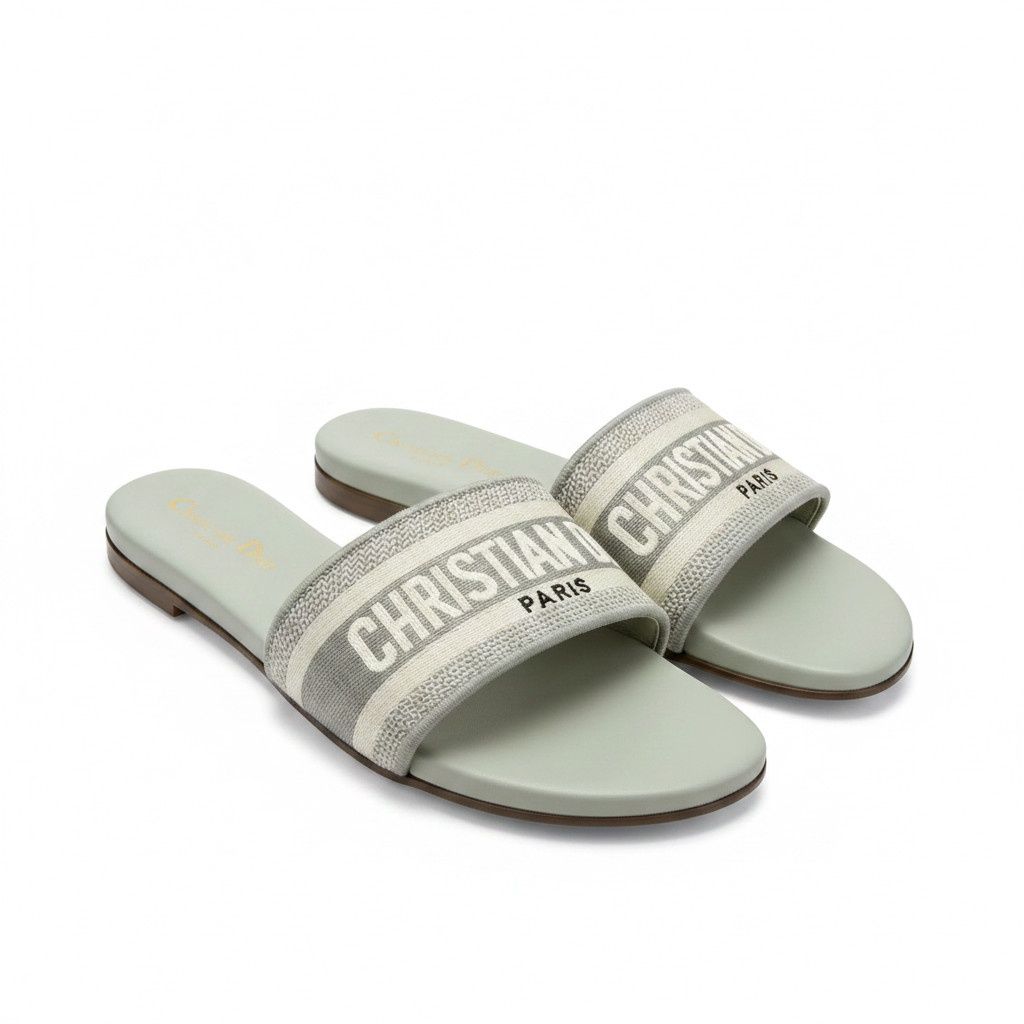 Sandales Dior- Gris