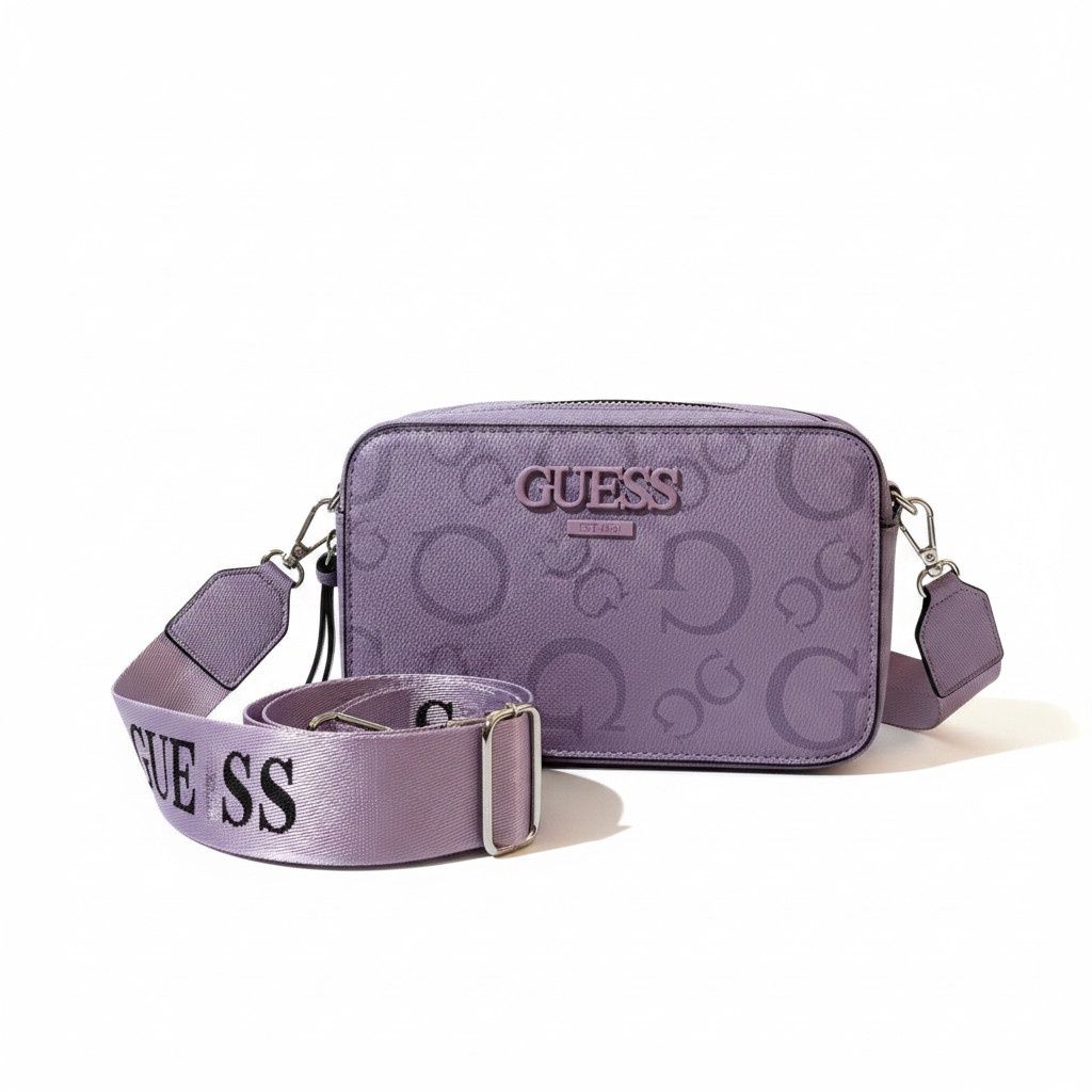 Sac bandouillière Guess- Lilas