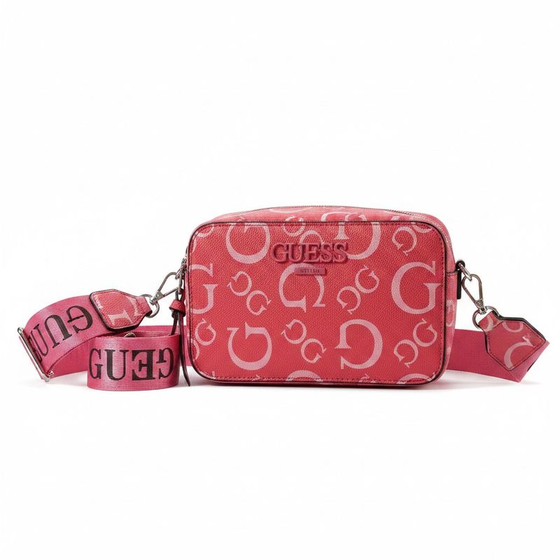 Sac bandouillière Guess- Corail