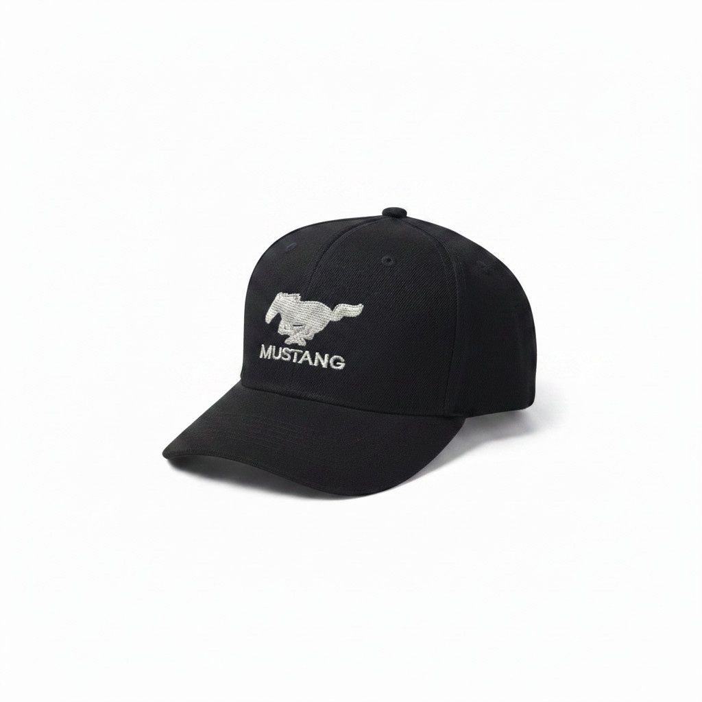 Casquette Mustang- Noir/Blanc
