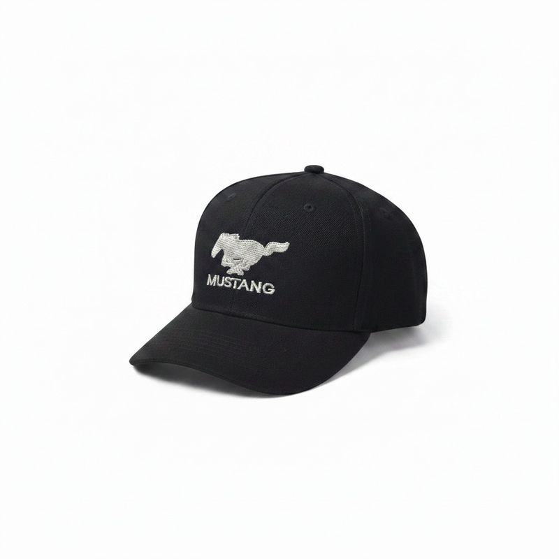 Casquette Mustang- Noir/Blanc