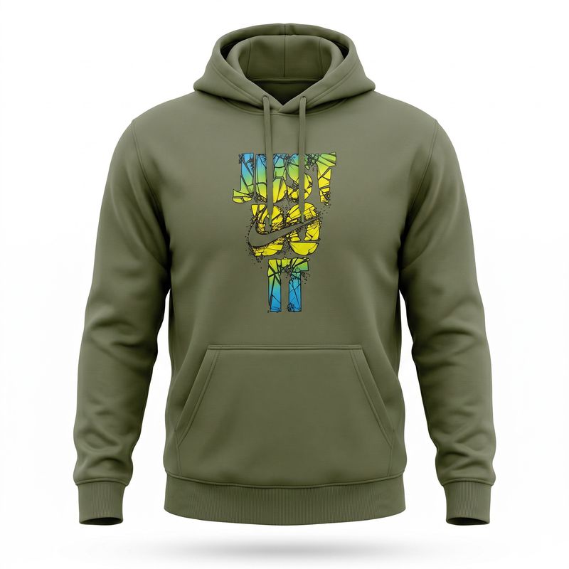 Hoodies Nike Kaki- 2XL