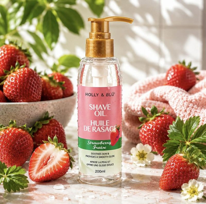 Huile de Rasage Fraise- 200ml