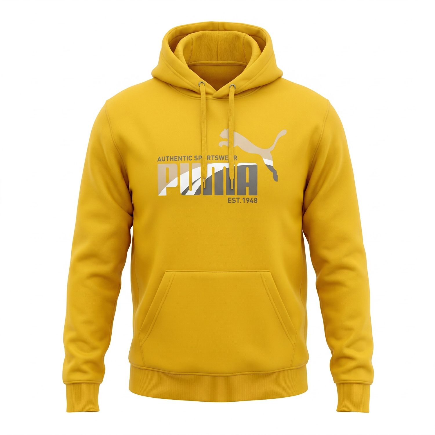 Hoodies Puma Jaune- Medium