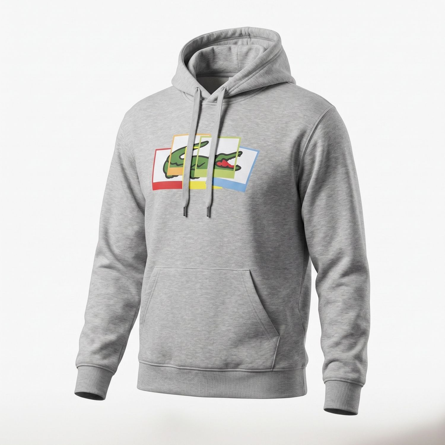 Hoodies Lacoste Gris- Large
