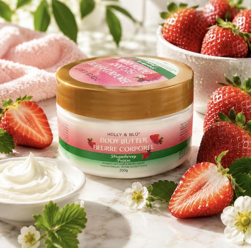 Beurre Corporel Fraise- 250g