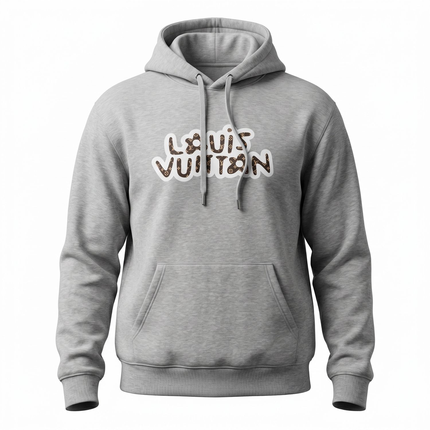 Hoodies Louis Vuitton Gris- XL