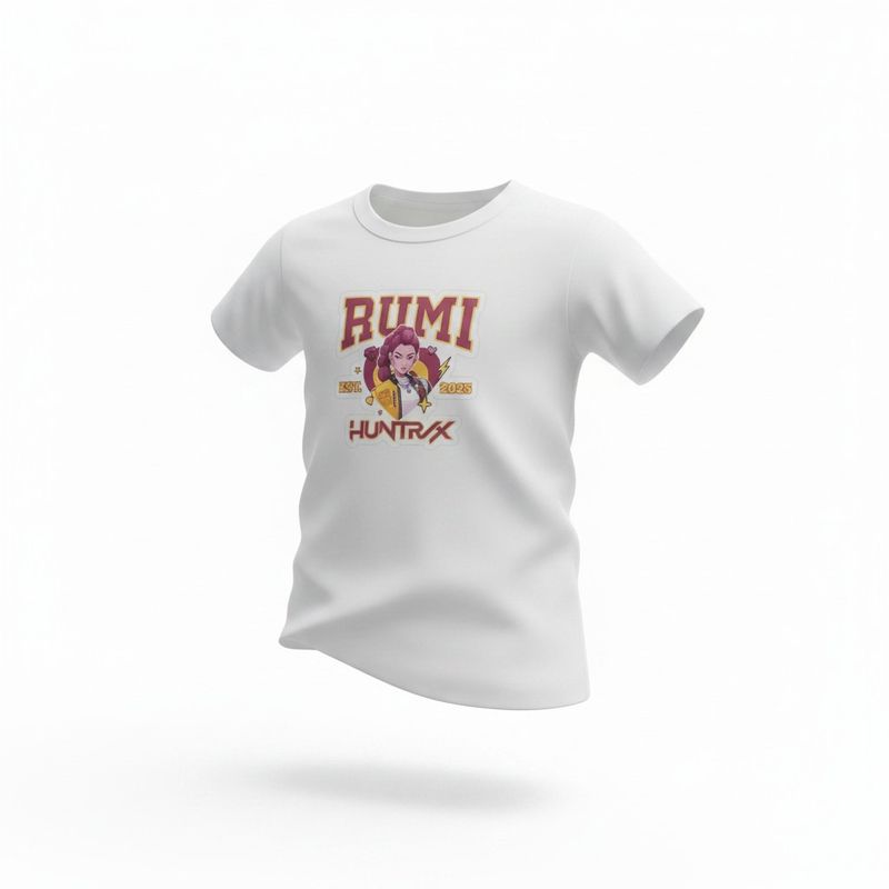 T-Shirt K-Pop- Model 15- Blanc