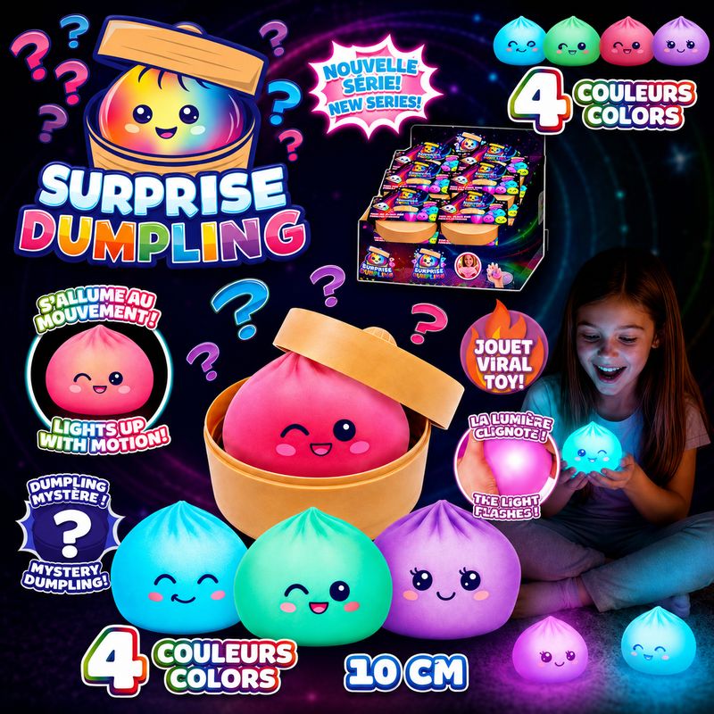 Dumpling – Lumière LED- 10 Cm