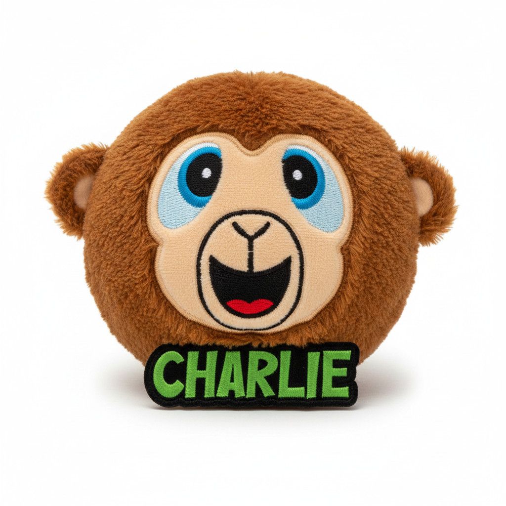 Balle en peluche rebonsissante- Charlie