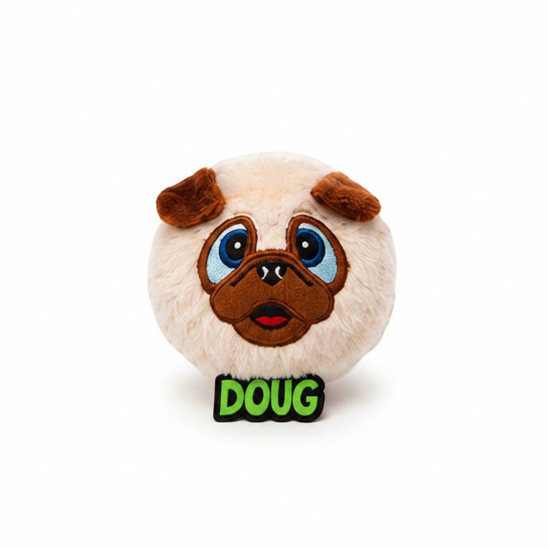 Balle en peluche rebonsissante- Doug