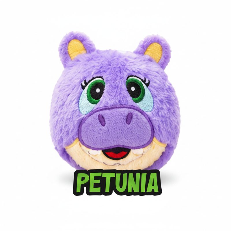 Balle en peluche rebonsissante- Petunia