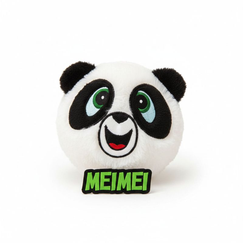 Balle en peluche rebonsissante- Meimei