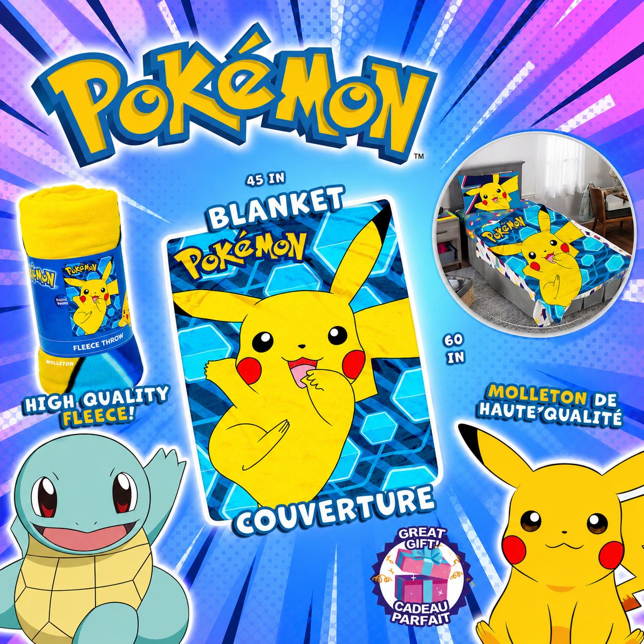 Couverture pokémon