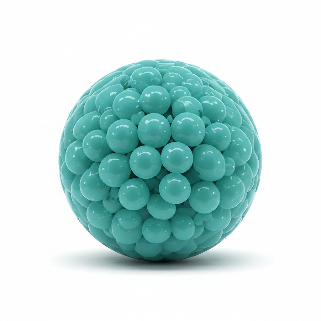 Beadz-Ball anti-stress - Turquoise