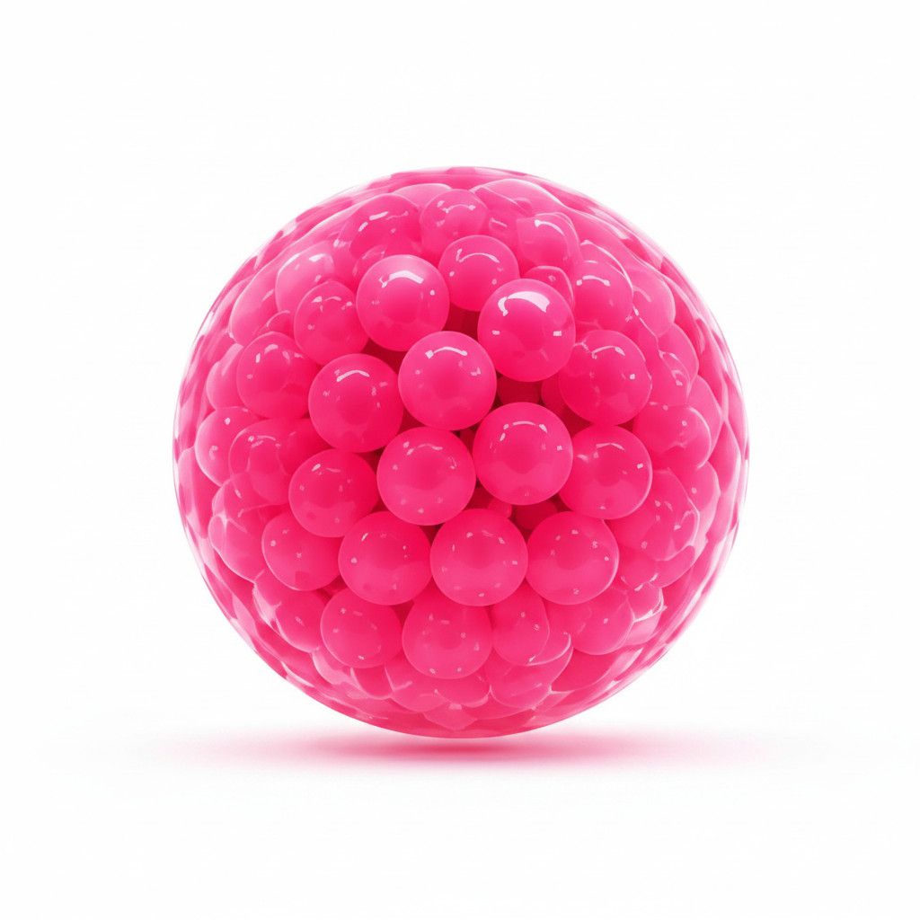 Beadz-Ball anti-stress - Rose