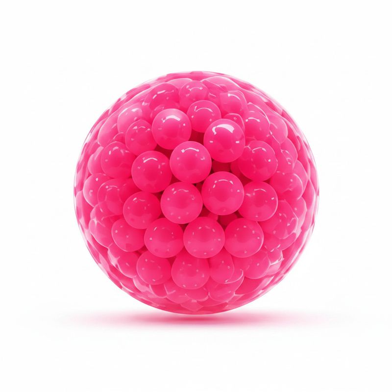 Beadz-Ball anti-stress - Rose