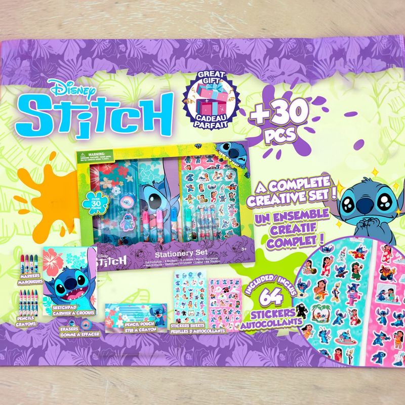 Ensemble de papeterie Stitch