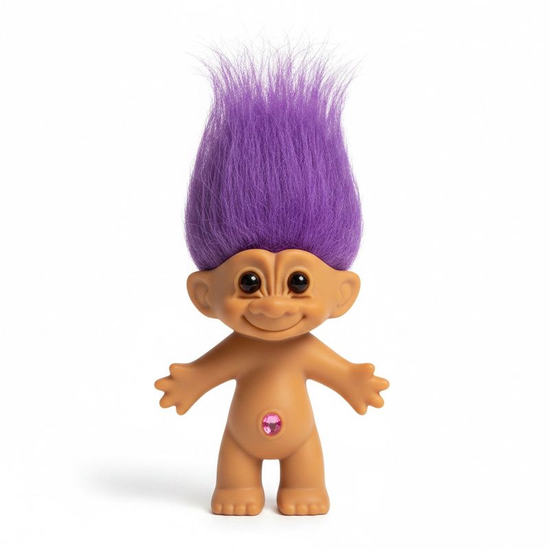 Troll 10cm- Mauve