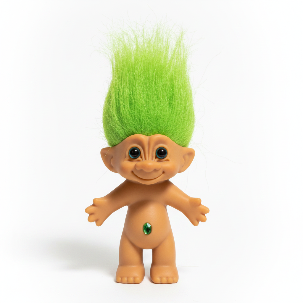 Troll 10cm- Vert