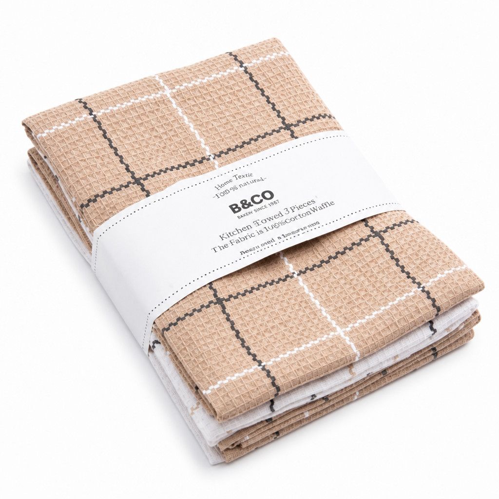 4 Serviette de table sable