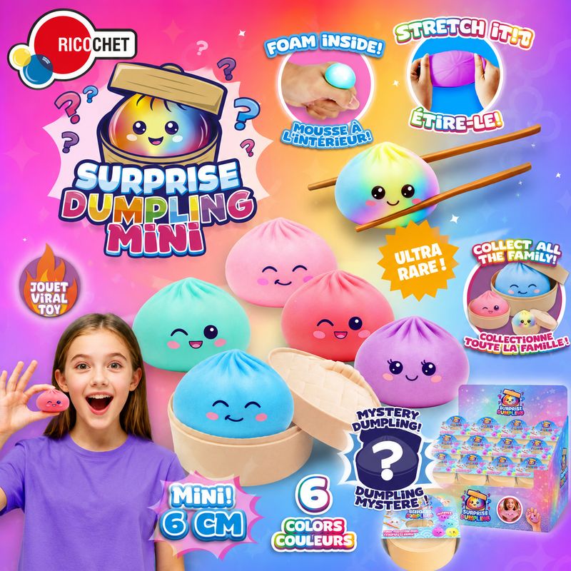 Dumpling surprise mini Ricochet 6 cm