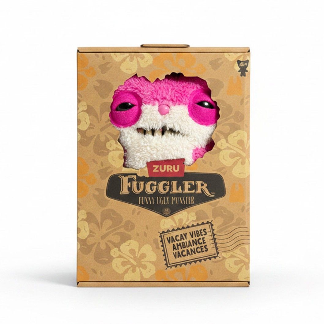 Peluche Fuggler Funny Ugly Monster- Rose