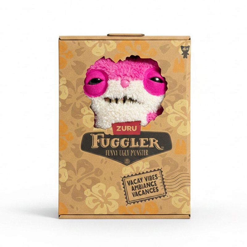 Peluche Fuggler Funny Ugly Monster- Rose