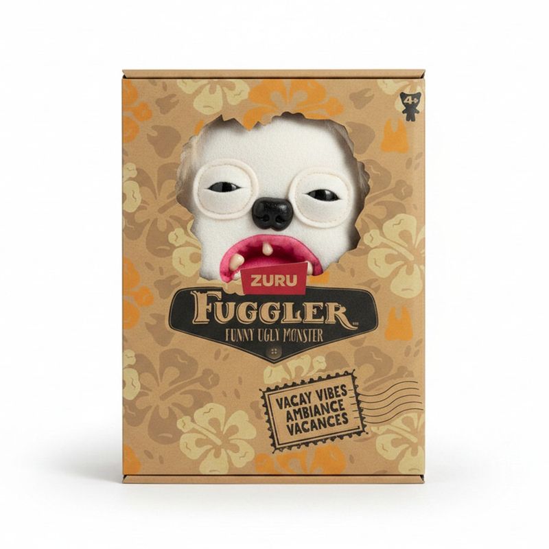 Peluche Fuggler Funny Ugly Monster- Blanc