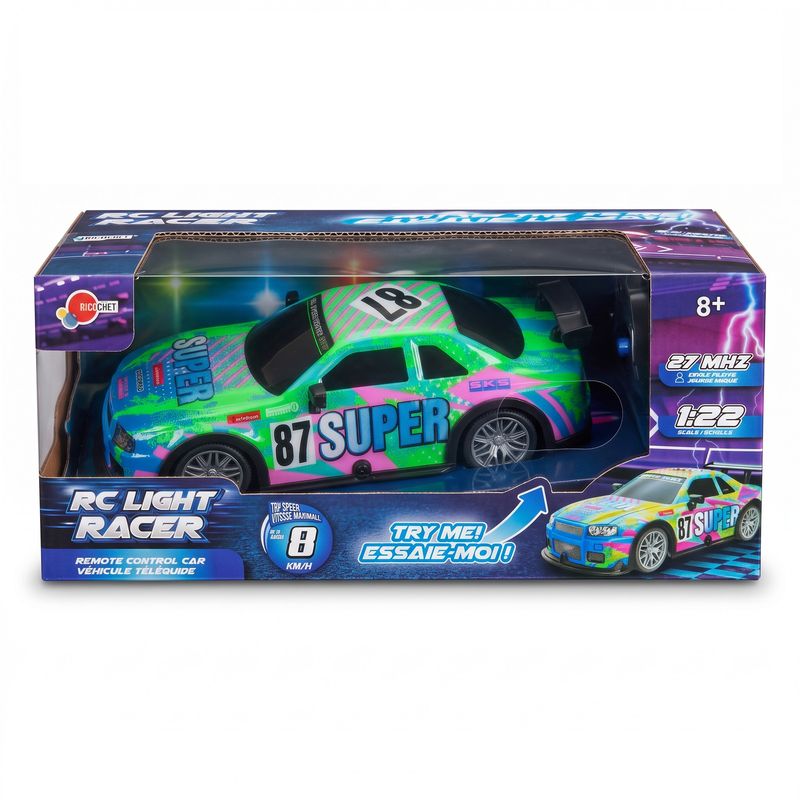 Voiture télécommandée RC Light Racer- Vert