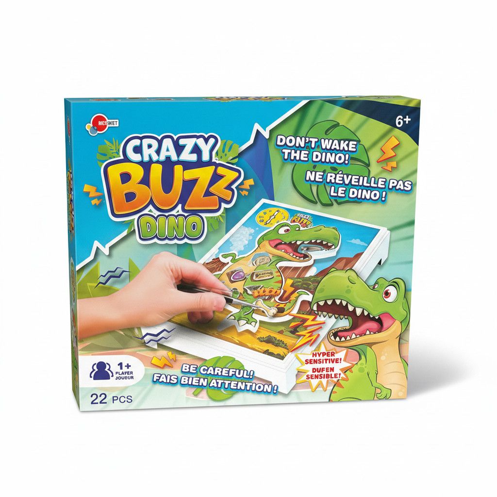Jeu Crazy Buzz 22 pièces – Dino