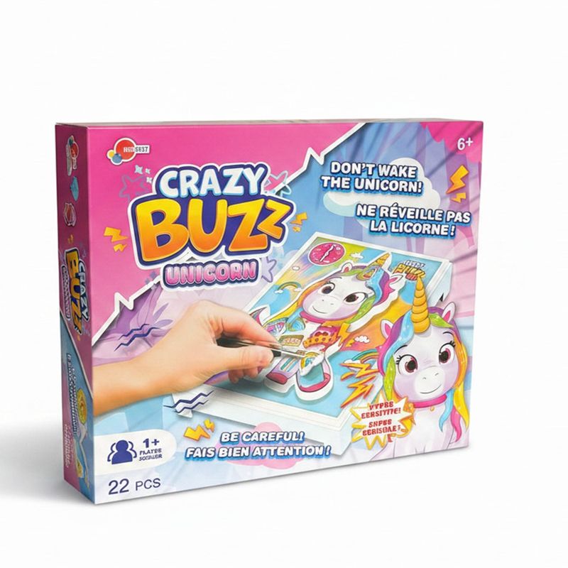 Jeu Crazy Buzz 22 pièces – Licorne
