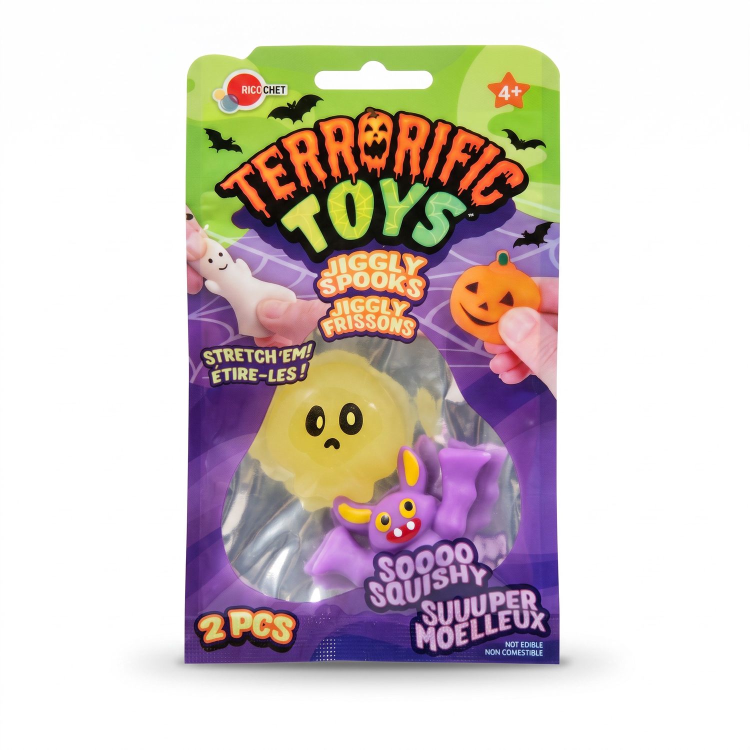 Jouets sensoriels extensibles Halloween – Fantôme &amp; Créature