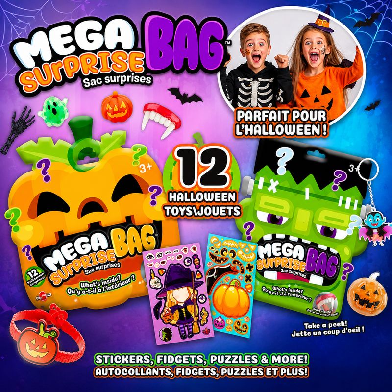 Sac surprise Halloween – Monstre vert