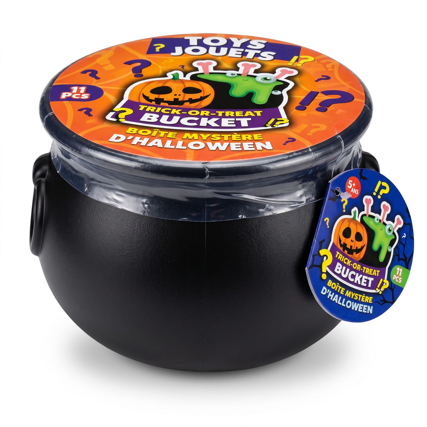 Chaudron mystère d’Halloween – 11 jouets surprises