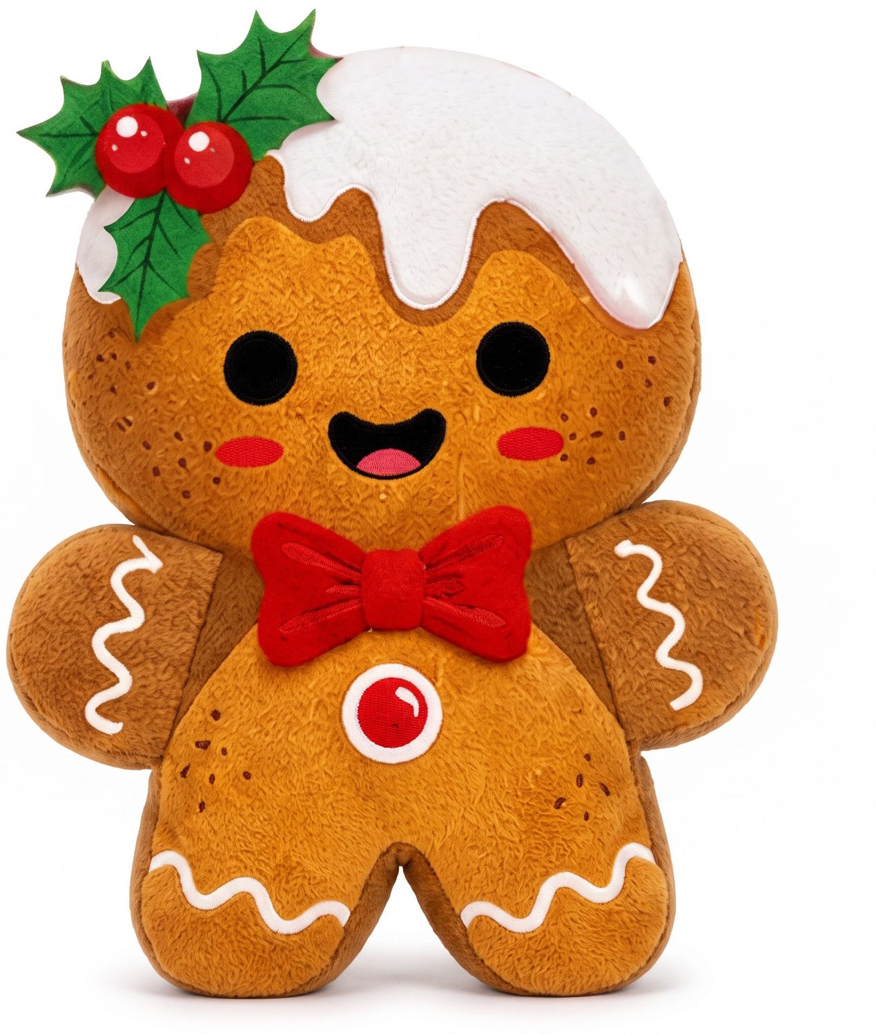 Peluche de Noël– Bonhomme en pain d’épices