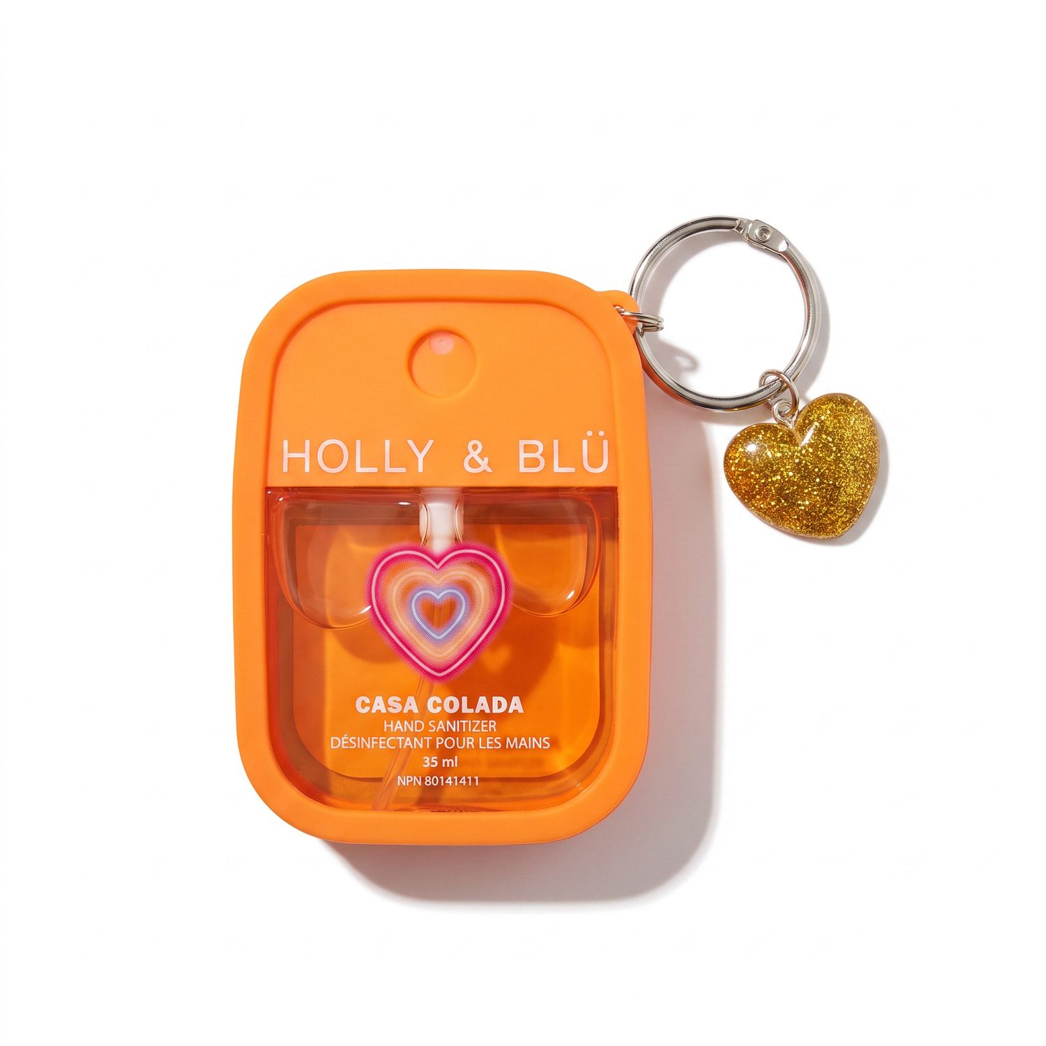 Désinfectant pour les mains avec porte-clés – Casa Colada – 35 ml
