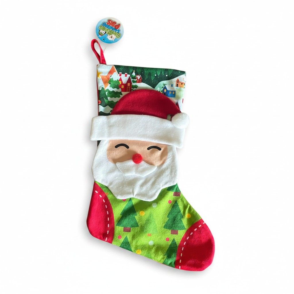 Bas de Noël décoratif – Père Noël