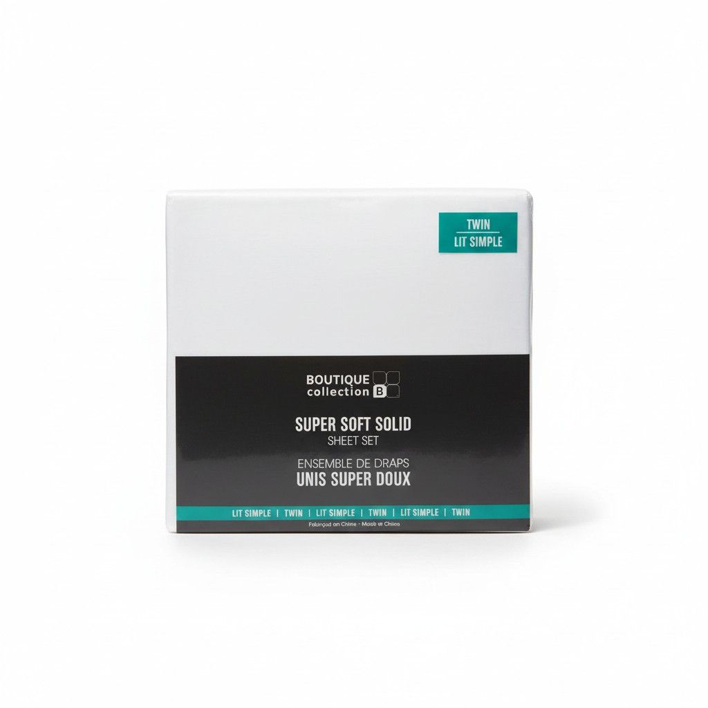 Drap unis simple- Blanc